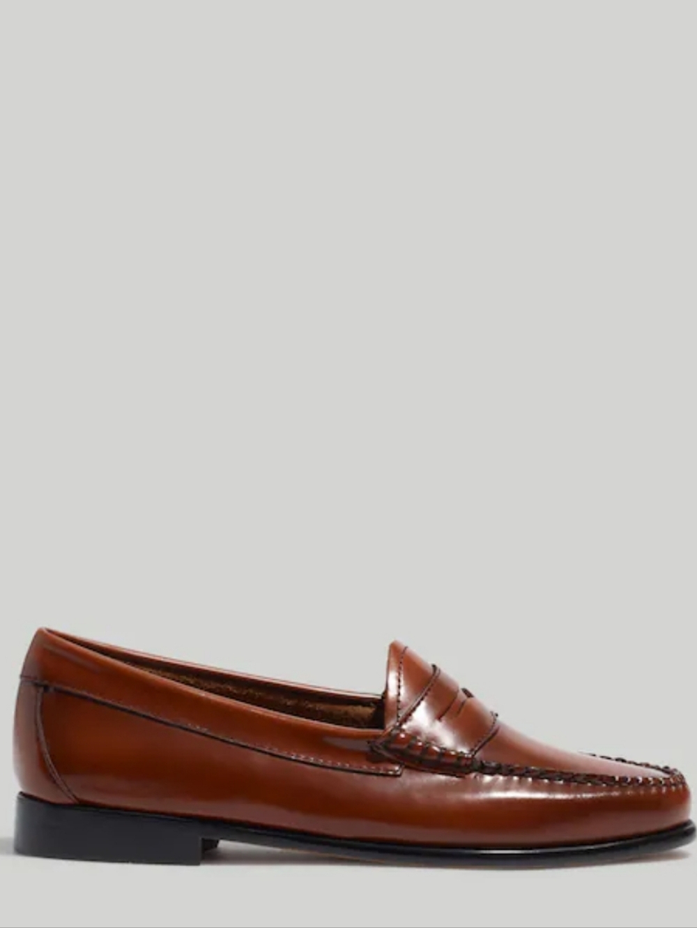 G. H Bass Weejuns Whitney Penny Loafers - Congac
